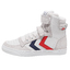 hmlSLIMMER STADIL LEATHER HIGH JR white