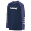 hmlJR LOGO T-SHIRT L/S dressbluesblueindigo