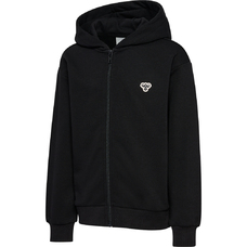 hmlJR LOOSE ZIP HOODIE BEE