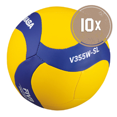 10ER BALLPAKET VOLLEYBALL V355W-SL