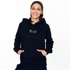 SPORTWORDS HAND & BALL HOODIE DAMEN