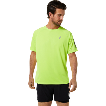 Laufshirt T-Shirt kaufen grün Asics Running Ss günstig Icon