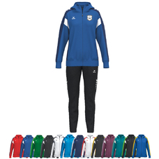 14er Set CELEBRATE 125 Trainingsjacke mit Kapuze + Pant Damen inkl. Druck