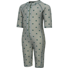 hmlMINI BEE AOP SWIMSUIT 3/4 SL