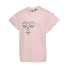 hmlJR RUFFLE T-SHIRT SS BIG BEE