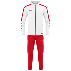 Trainingsanzug Polyester Power mit Kapuze