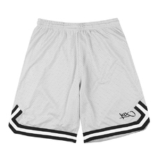 HARDWOOD BIG HOLE MESH DOUBLE X SHORTS