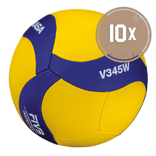 10ER BALLPAKET VOLLEYBALL V345W SWISS VOLLEY